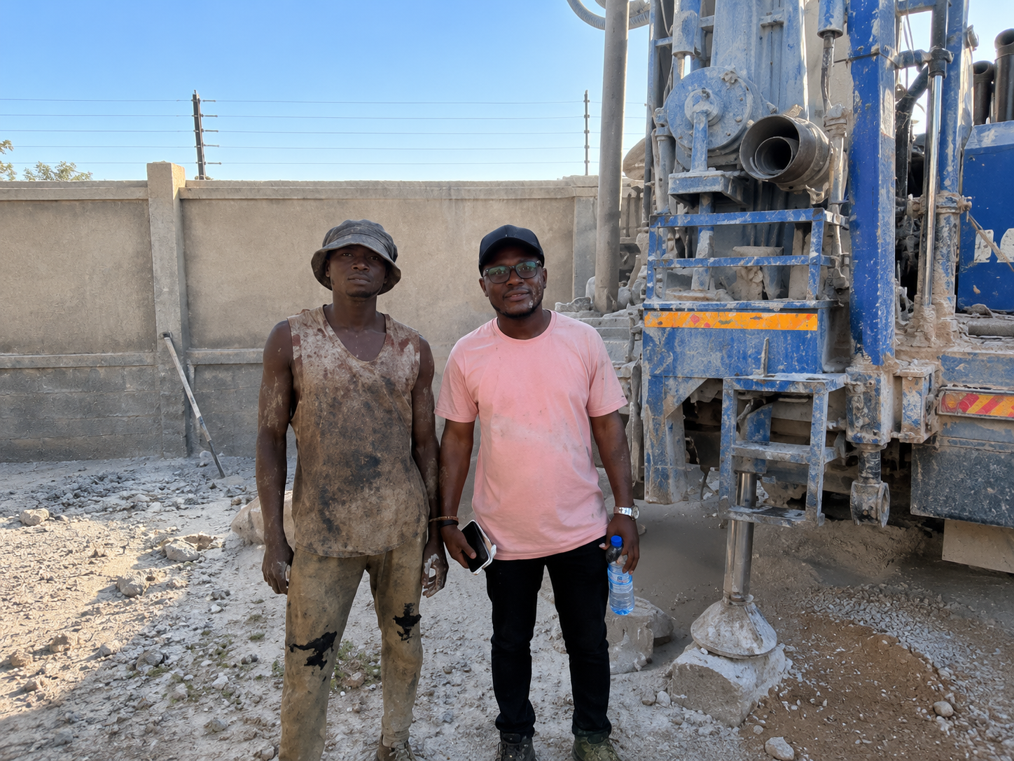 Rig Crew On Site