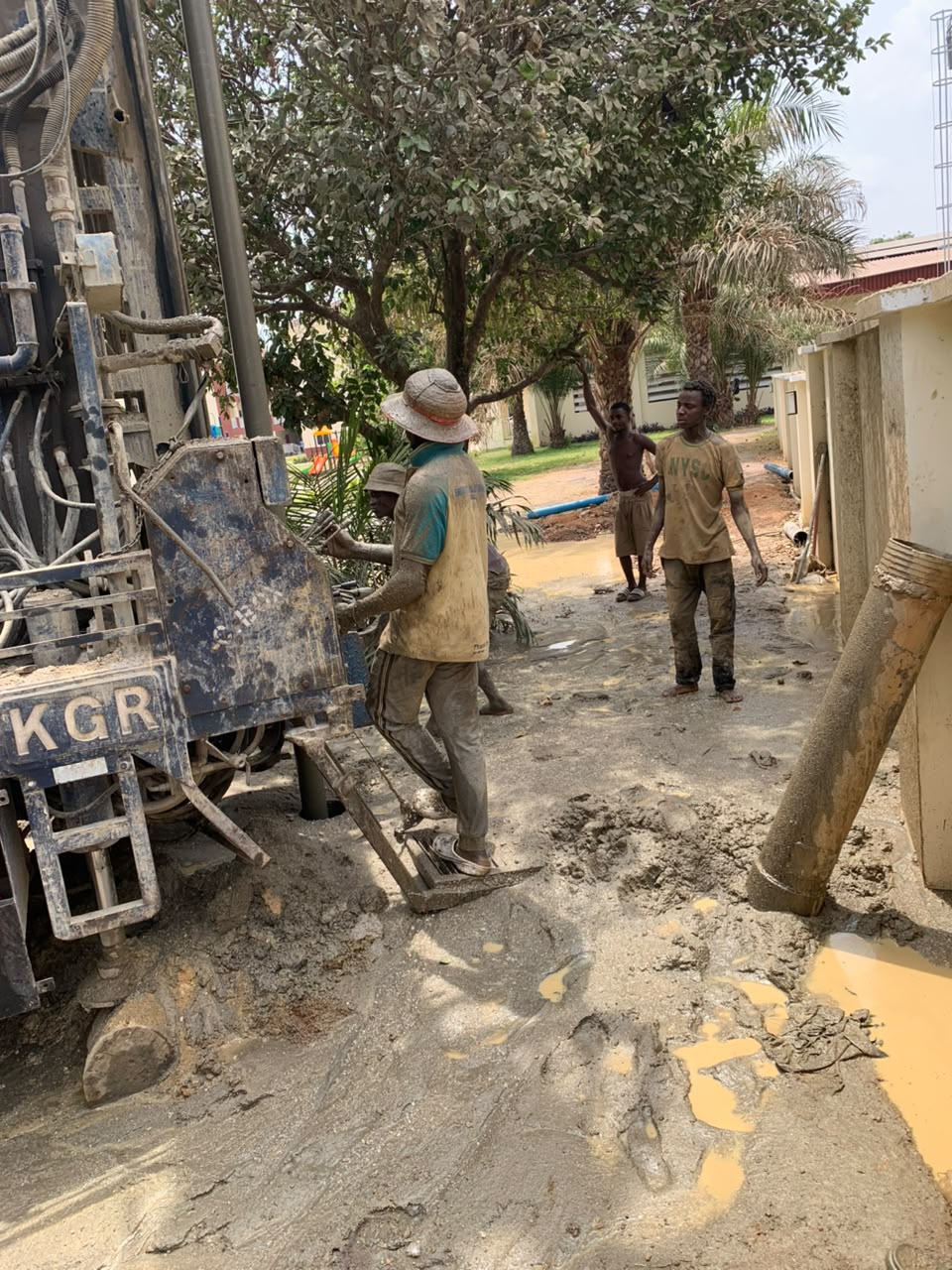 Mud Return On Site
