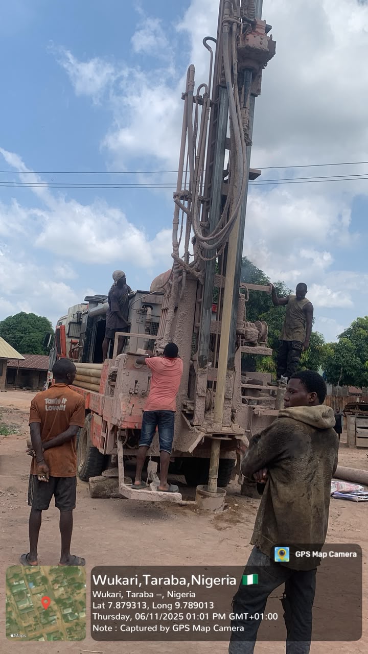 Rig In Operation — NEDC Wukari